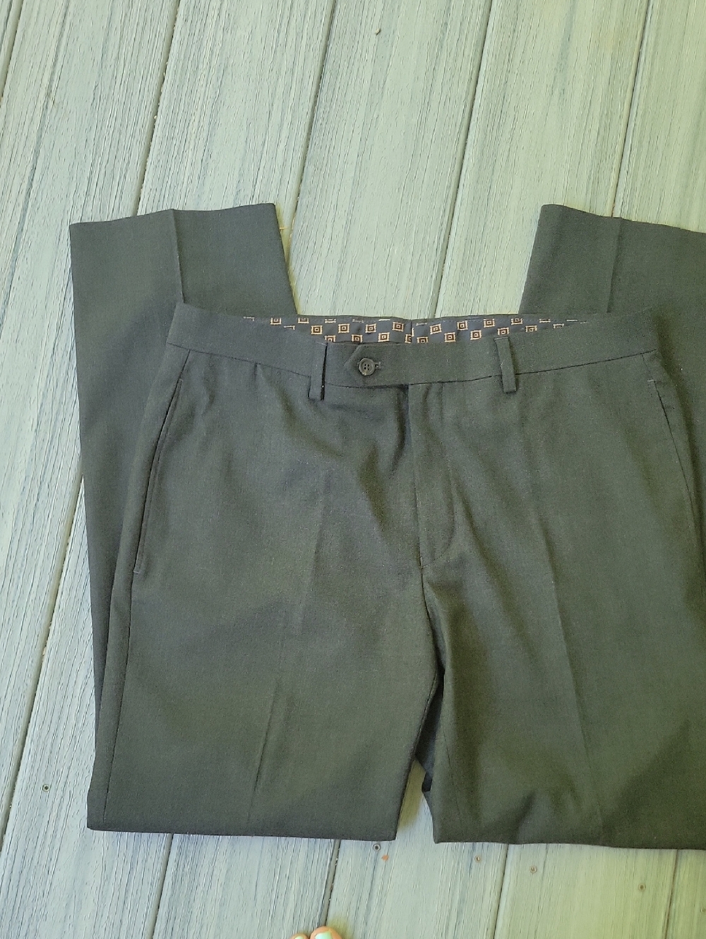 Lauren Ralph Lauren Black Dress Pants - Flat Front